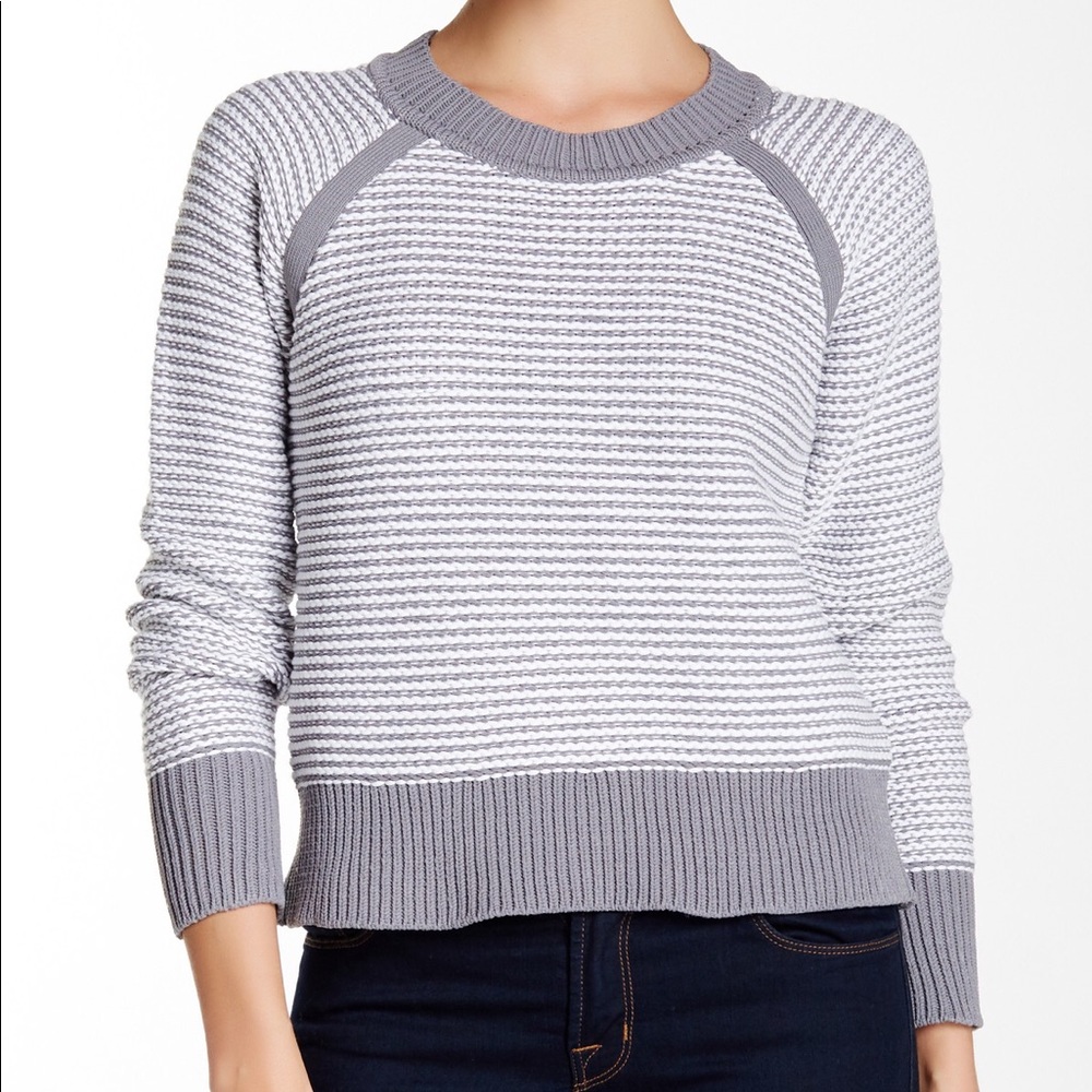 Rebecca Taylor Mod Geo Pullover Sweater Small